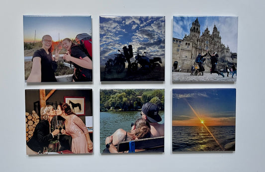 Set mit 6/9 Fotomagneten